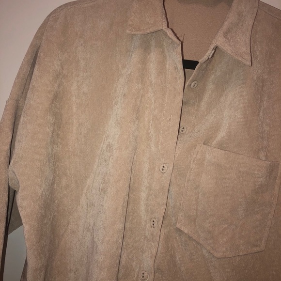 CORDUROY BUTTON UP - Picture 4 of 5